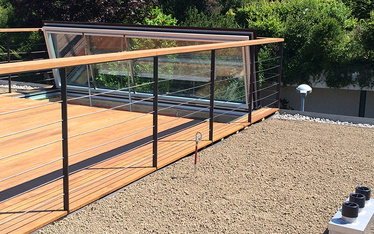 <strong>Flachbedachung </strong>Erlenbach <br />spezieller Dachausstieg